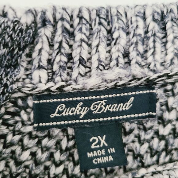 Lucky Brand Marled Sweater - Picture 2 of 7